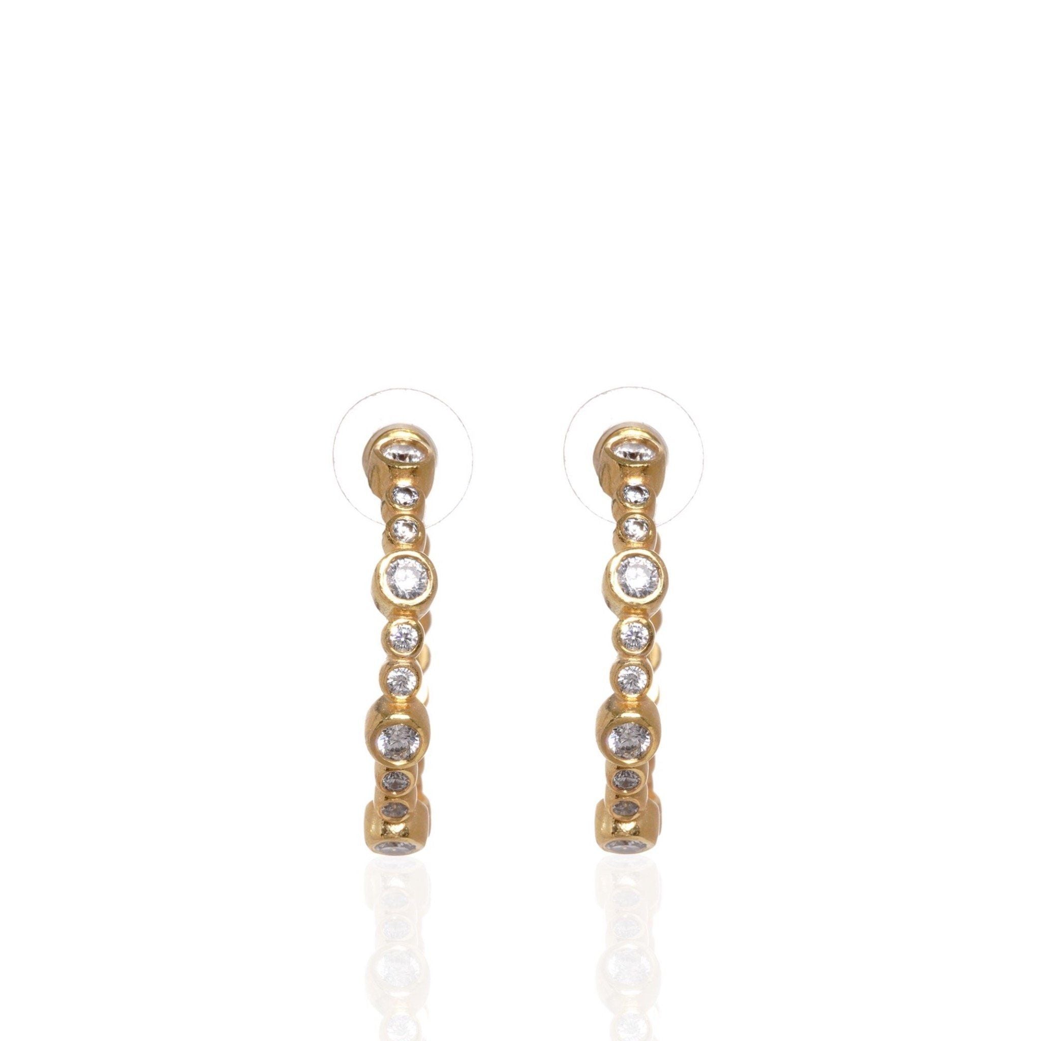 Classic Topaz Hoops